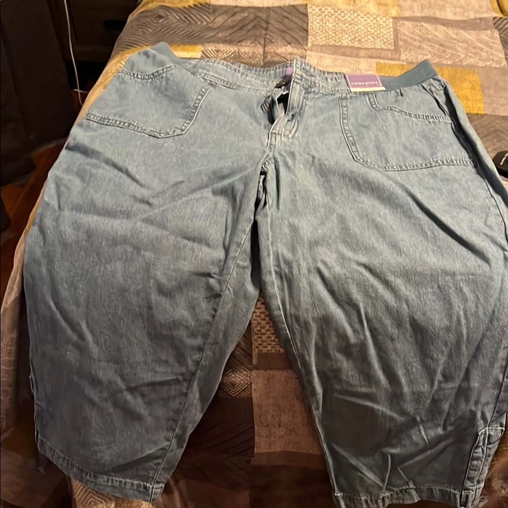 Casual Denim capris